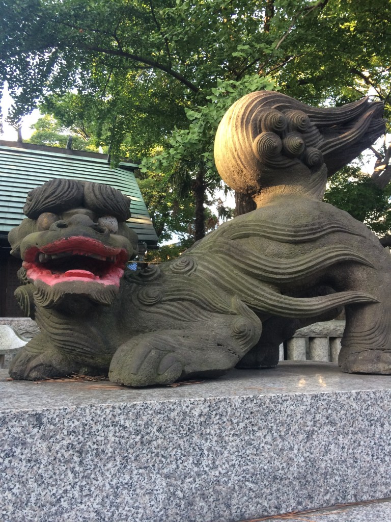 氷川神社 狛犬