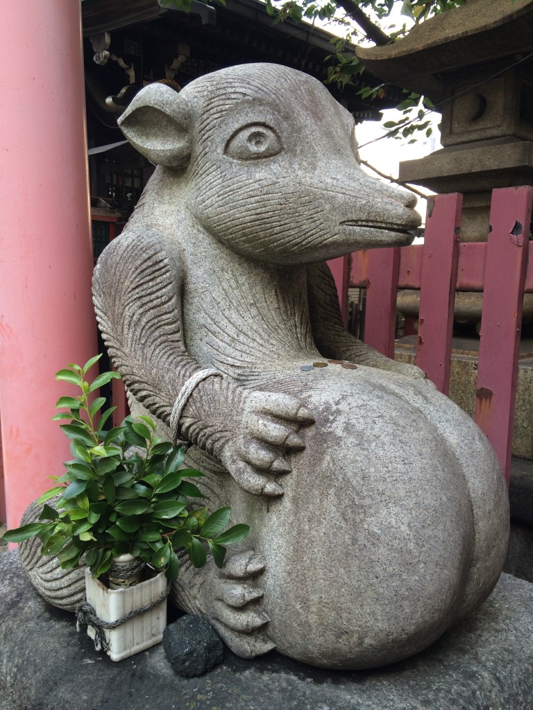 柳森神社 狸