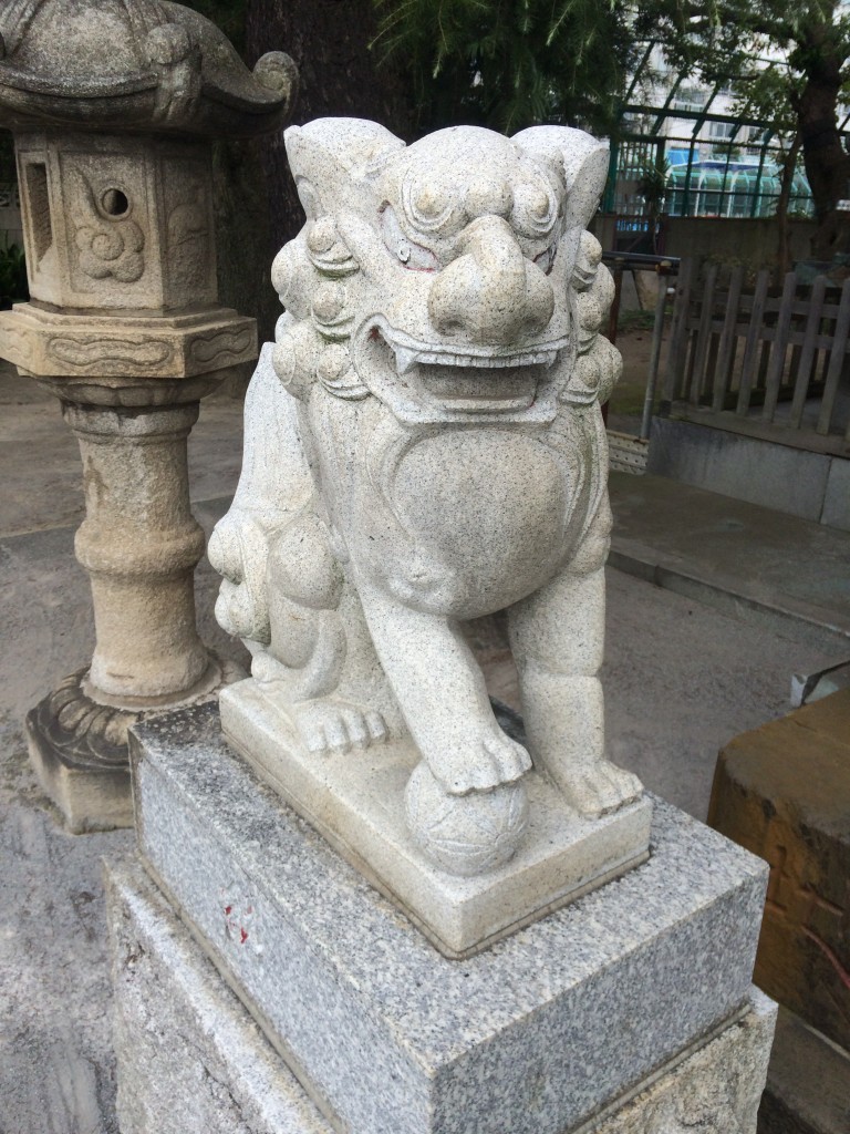 氷川神社狛犬