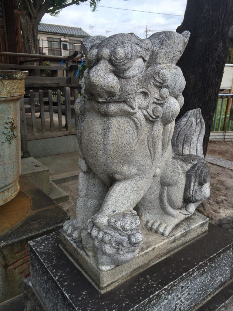 氷川神社狛犬