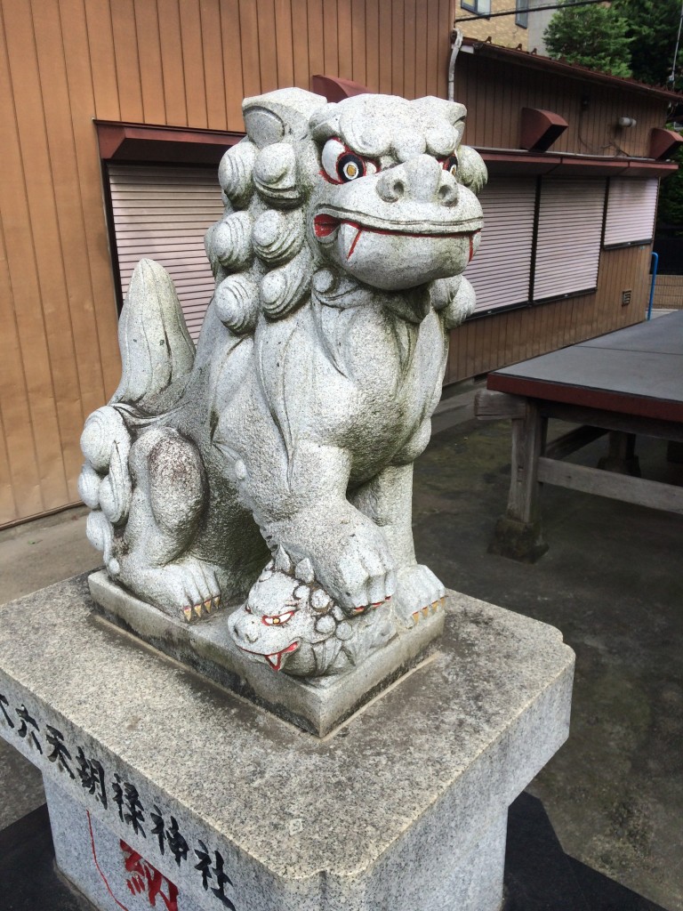 胡禄神社狛犬