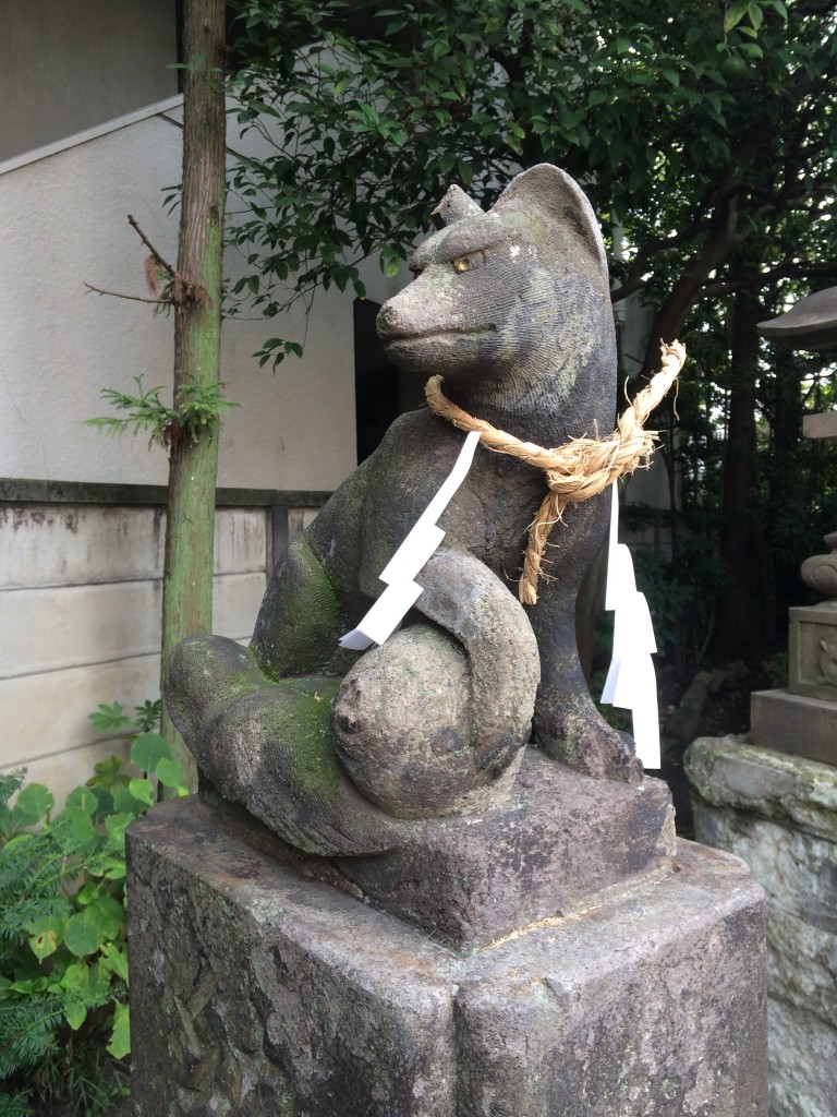 元宿堰稲荷神社狐