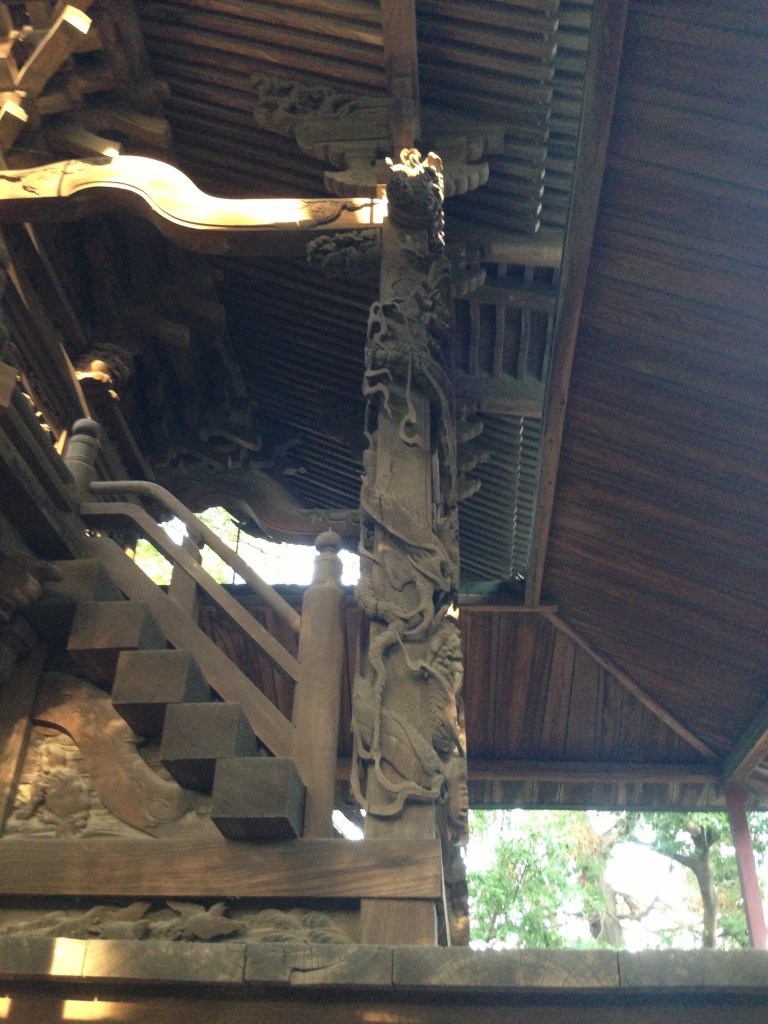 大曽根八幡神社 裏の社