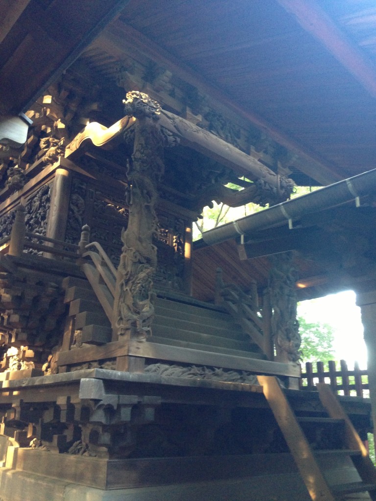大曽根八幡神社 裏の社