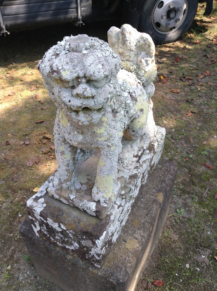 青根原神社狛犬