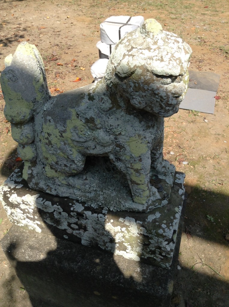青根原神社狛犬