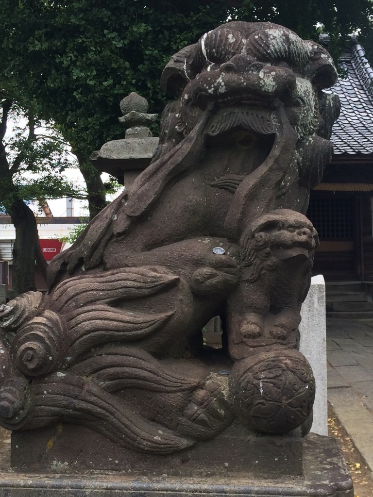 高須香取神社 狛犬