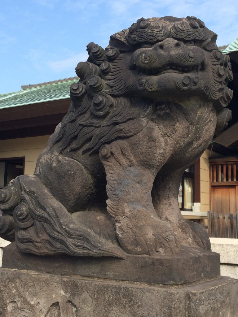 石濱神社狛犬
