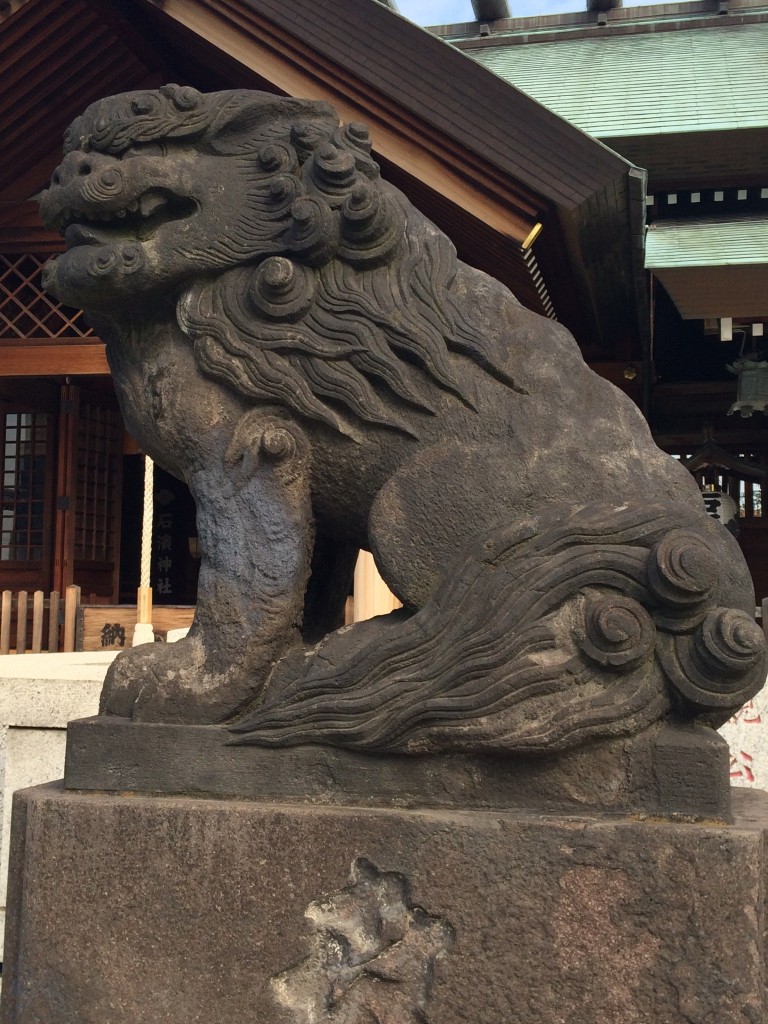 石濱神社狛犬