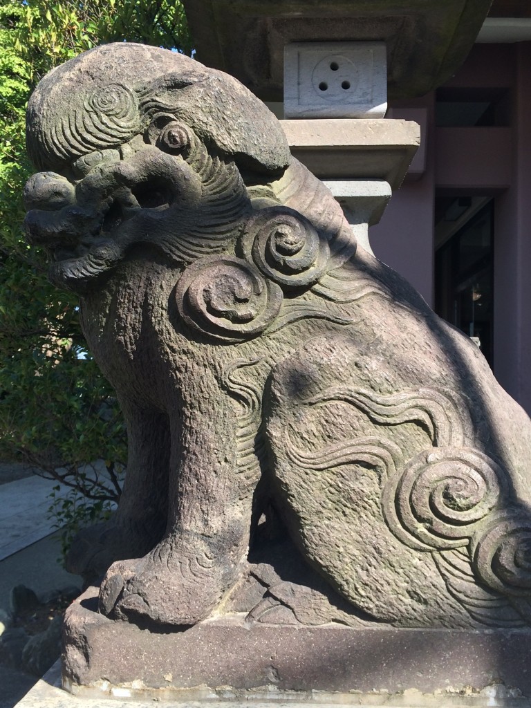 青砥神社狛犬
