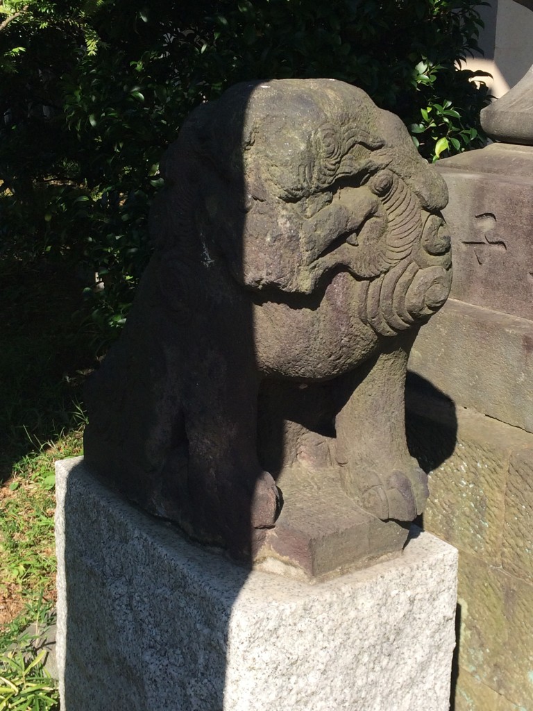 青砥神社狛犬