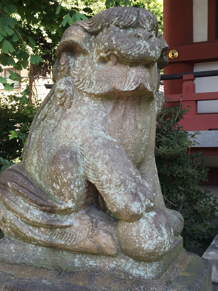 中原八幡神社狛犬
