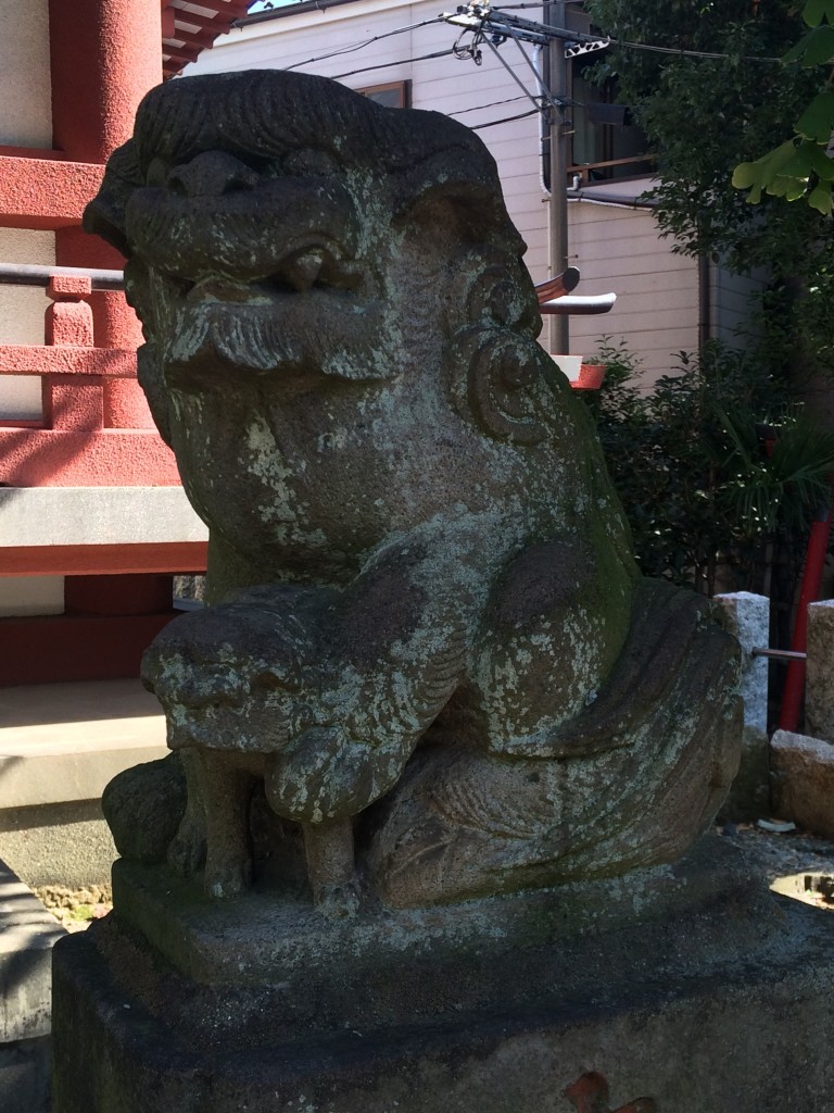 中原八幡神社狛犬
