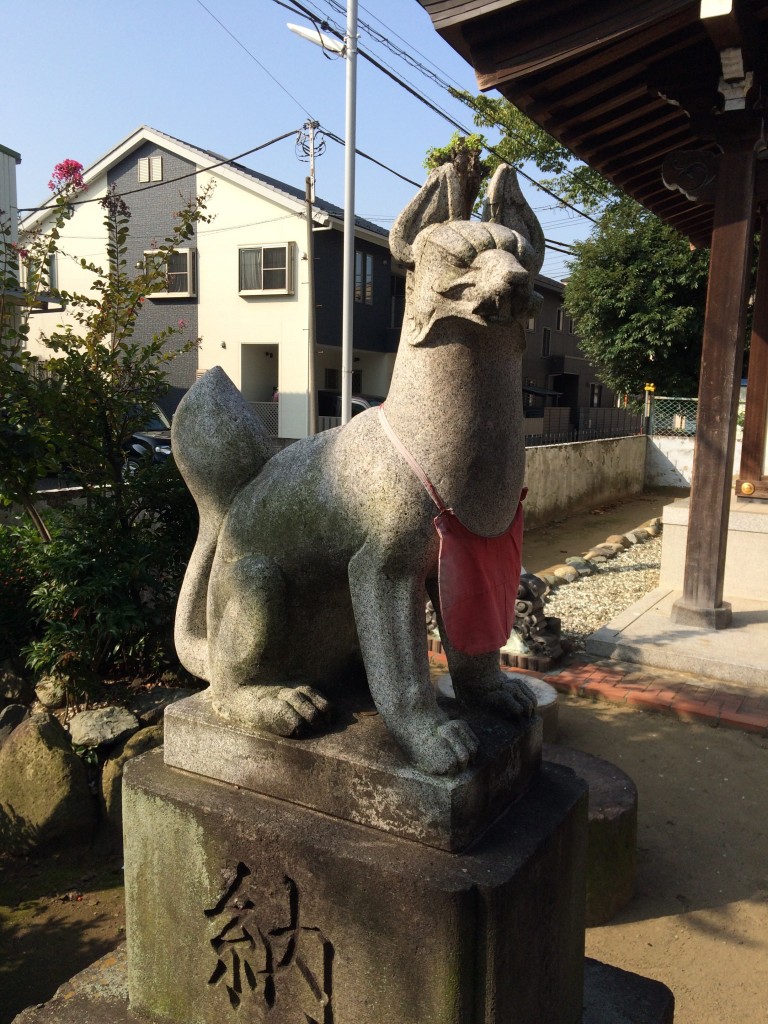 砂原稲荷神社狐
