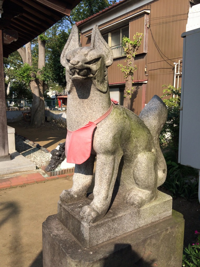 砂原稲荷神社狐