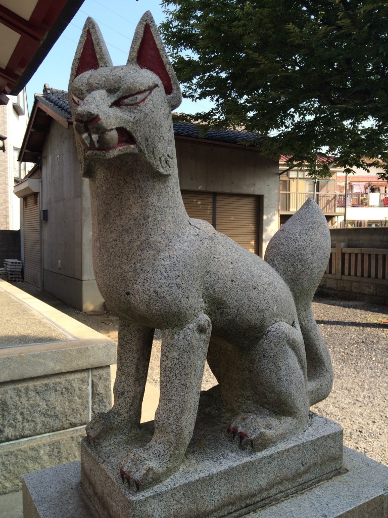 篠原稲荷神社狐