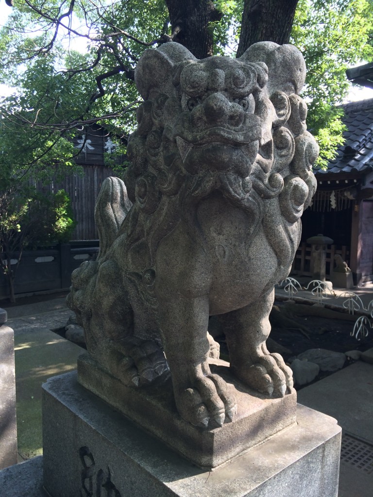 氷川神社 狛犬