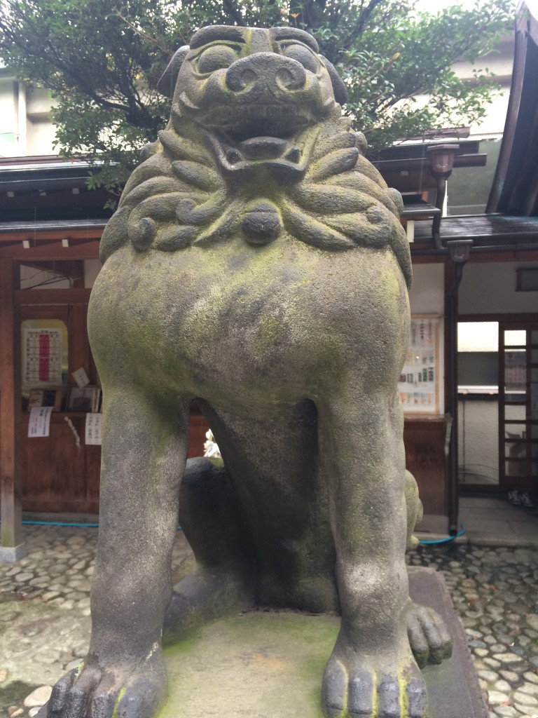 下谷神社 狛犬
