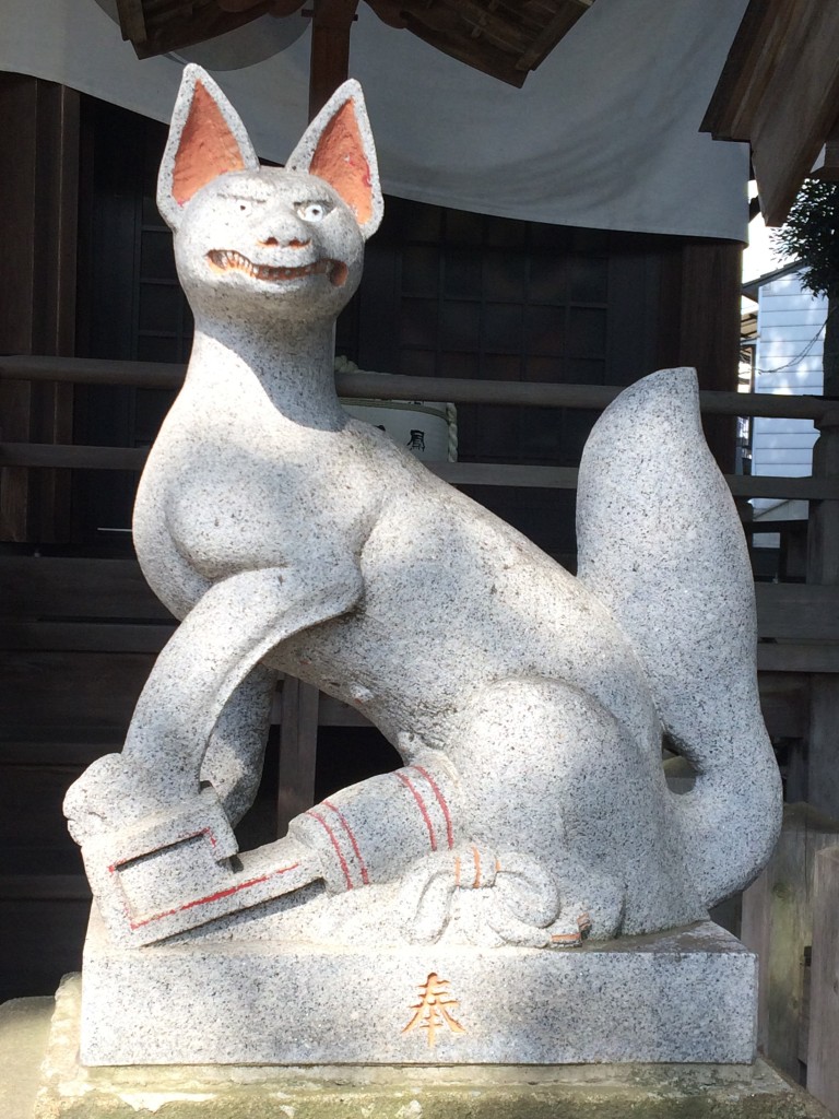 隅田稲荷神社 狐