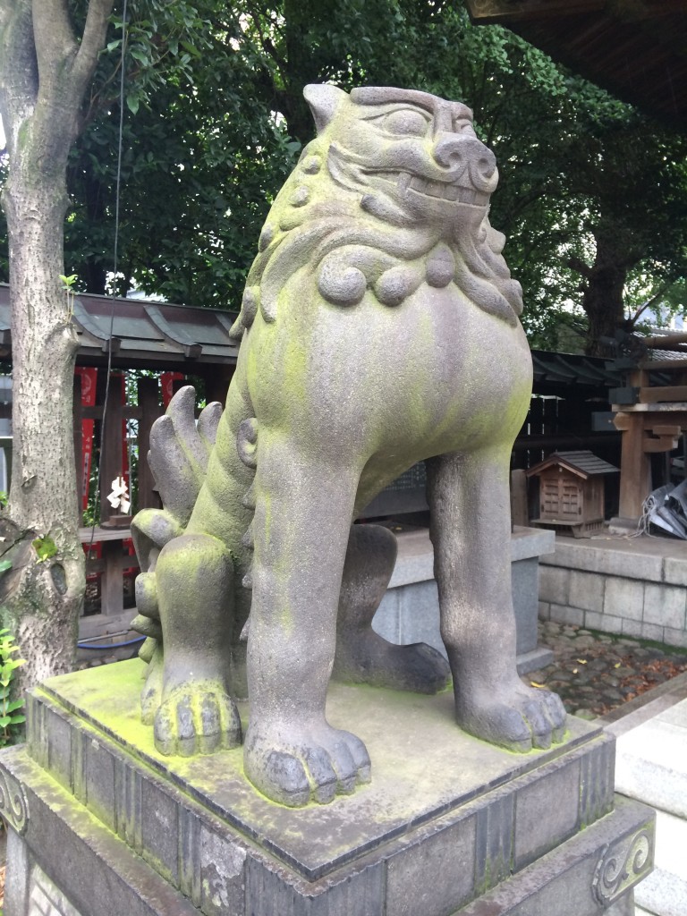 下谷神社 狛犬