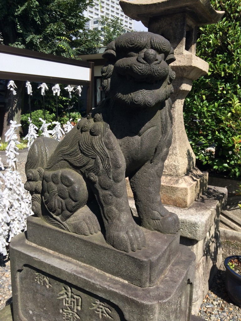 白鬚神社 狛犬