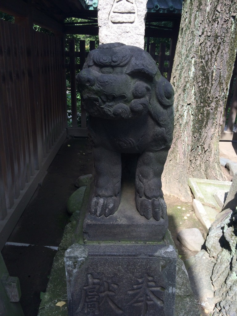 牛嶋神社 狛犬
