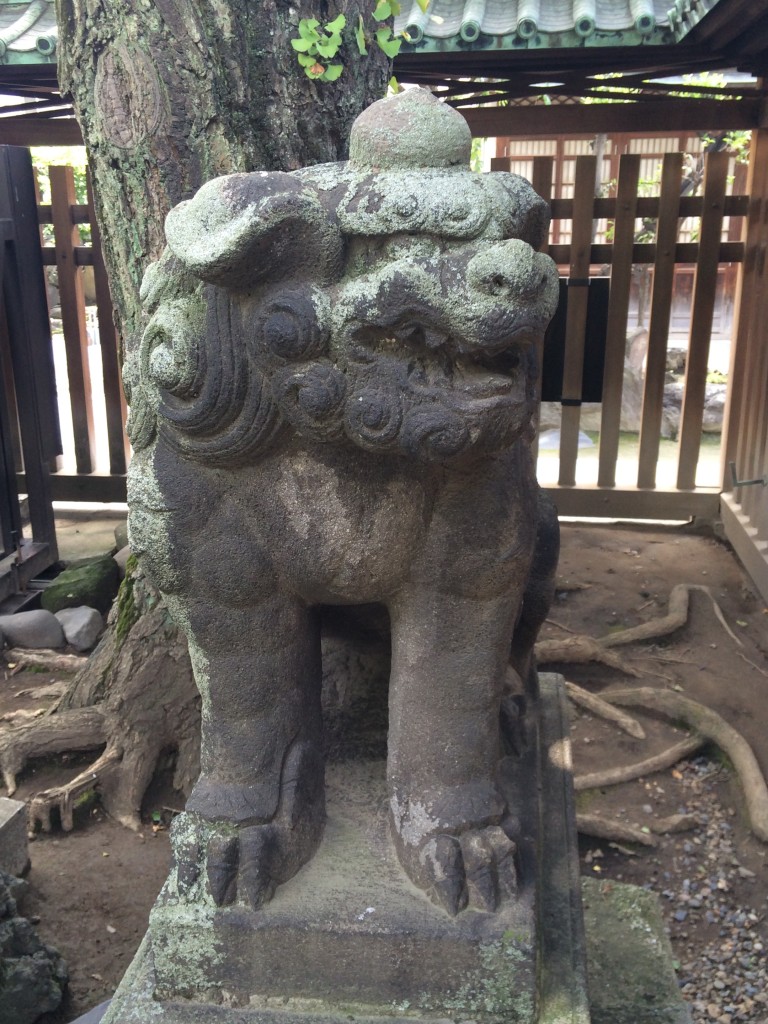 牛嶋神社 狛犬