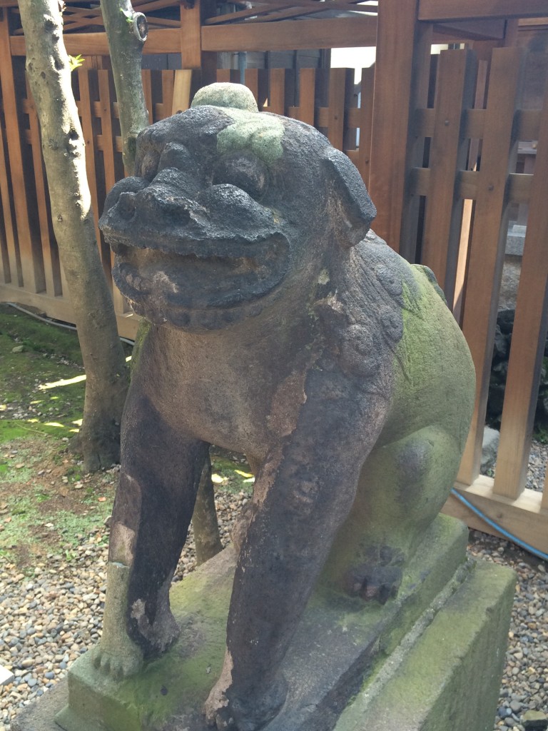 牛嶋神社 狛犬