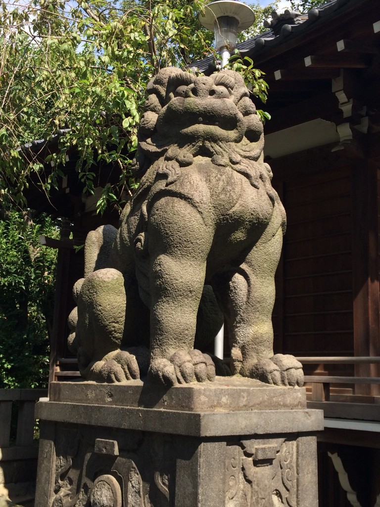 牛嶋神社 狛犬