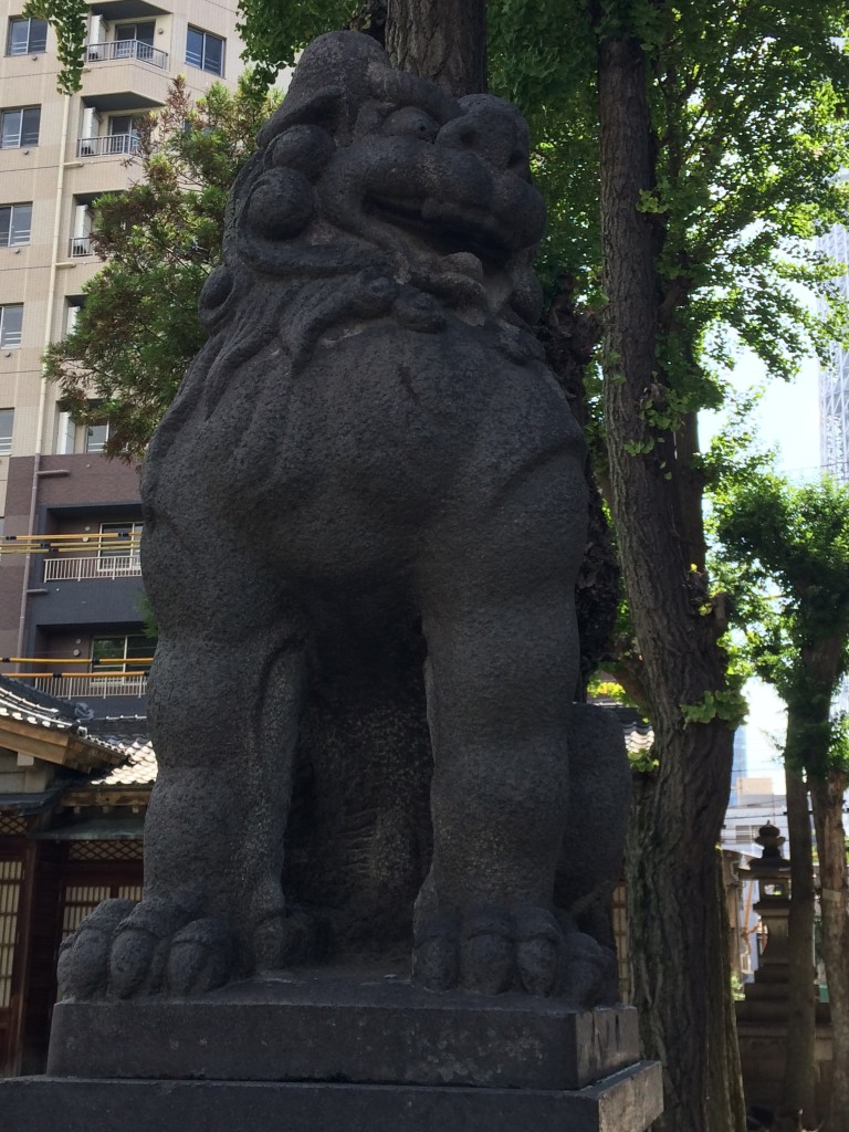 牛嶋神社 狛犬