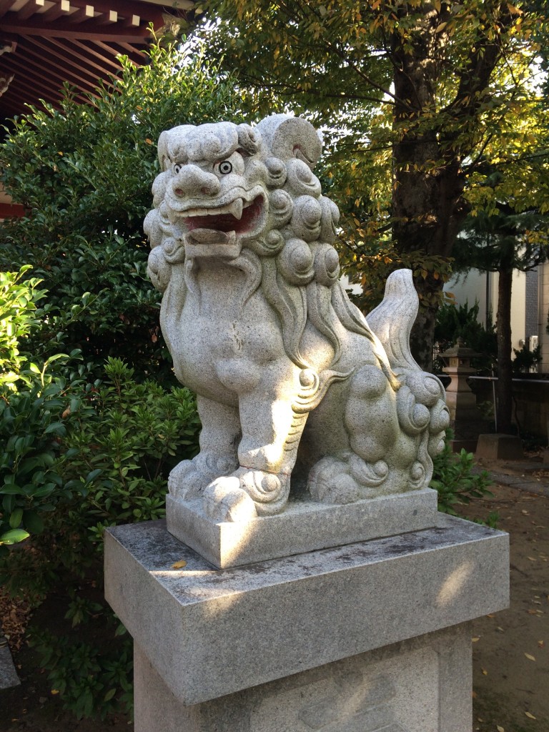 八剣神社 狛犬