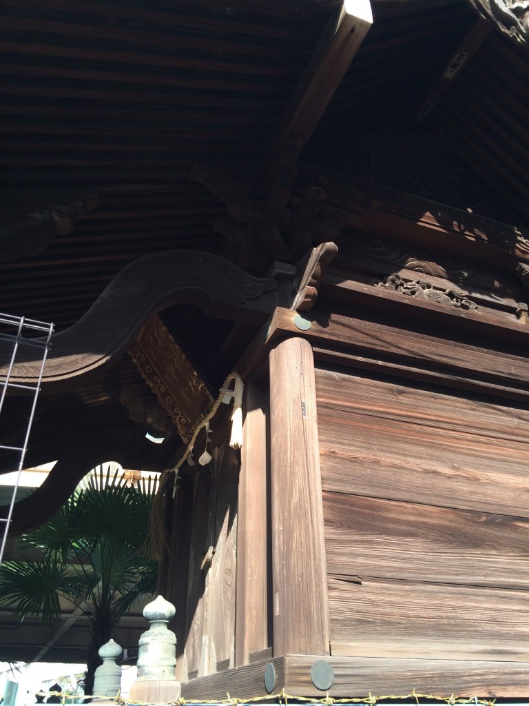 上小松天祖神社 旧社殿
