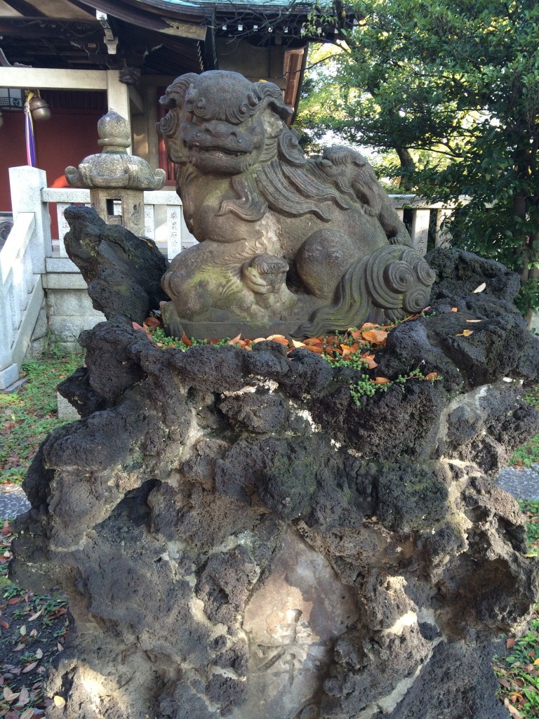 白山神社狛犬