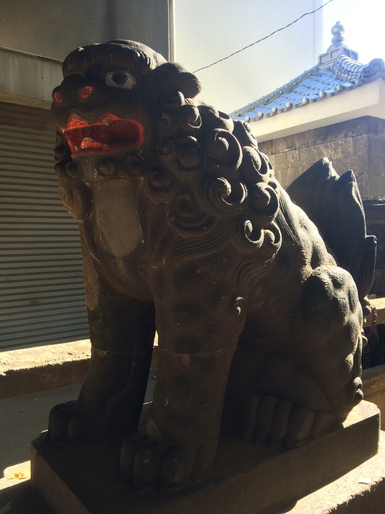 諏方神社狛犬