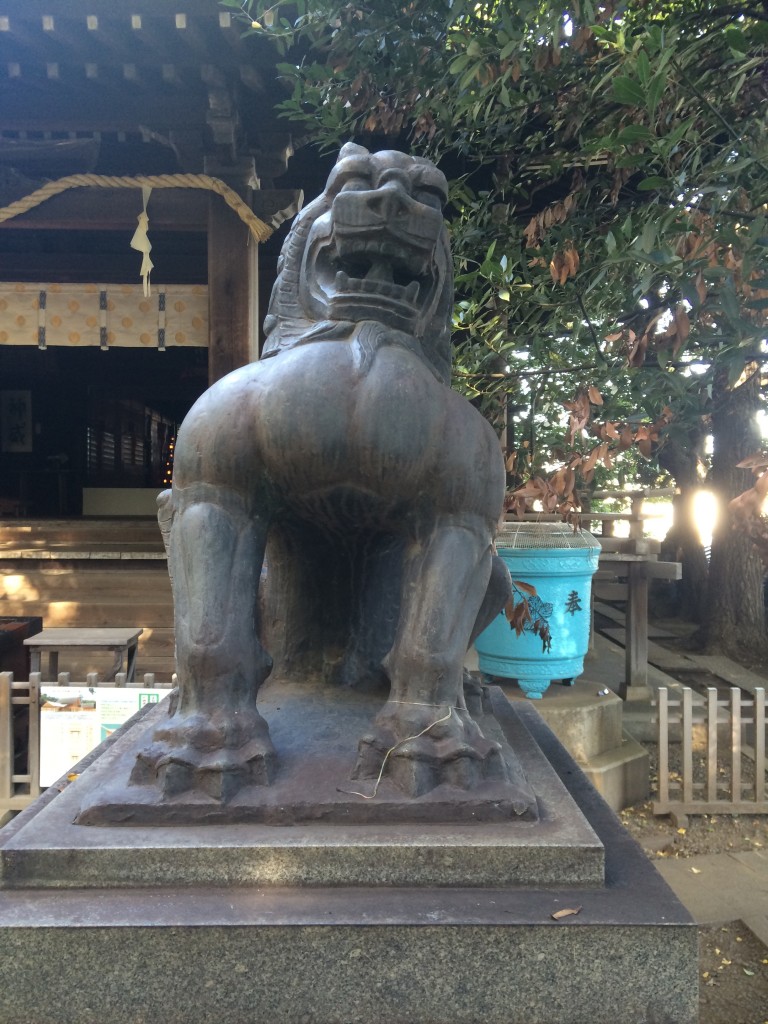 諏方神社狛犬