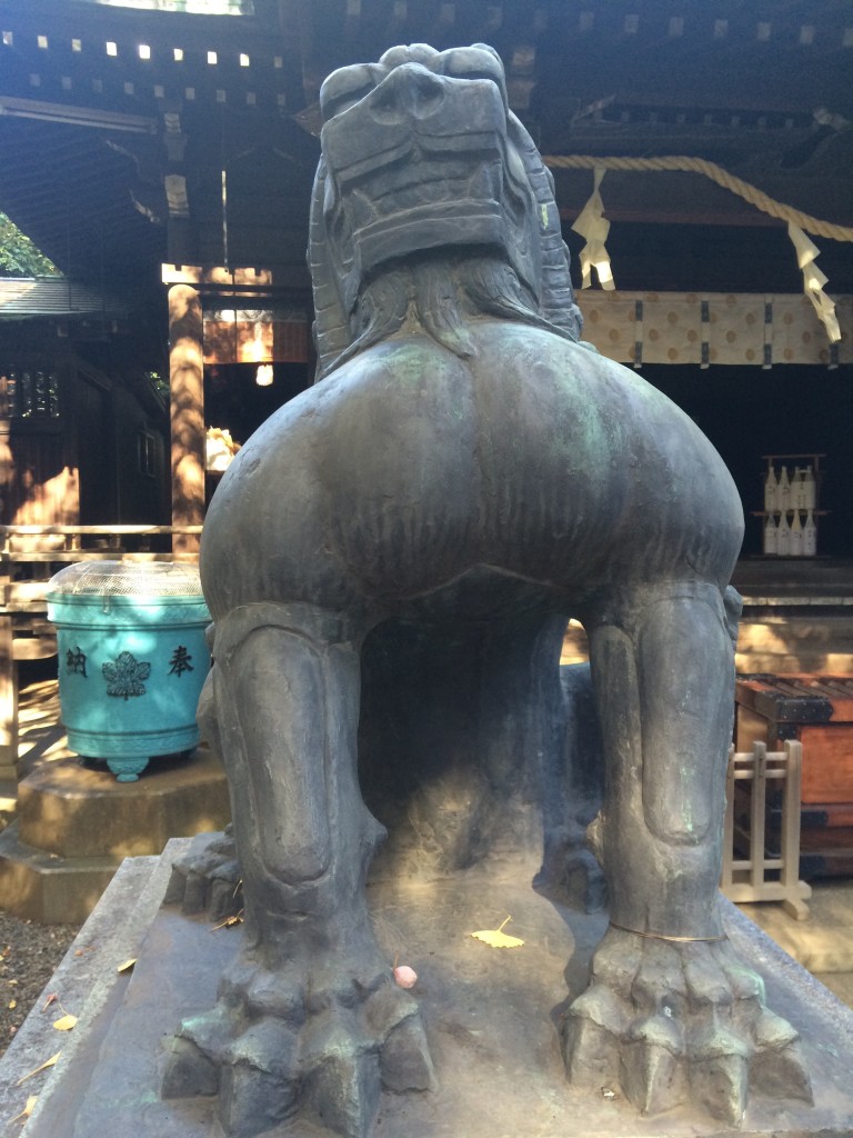 諏方神社狛犬