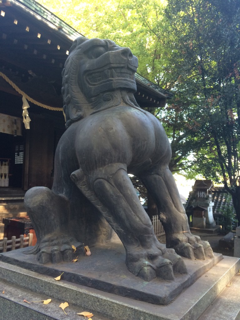 諏方神社狛犬