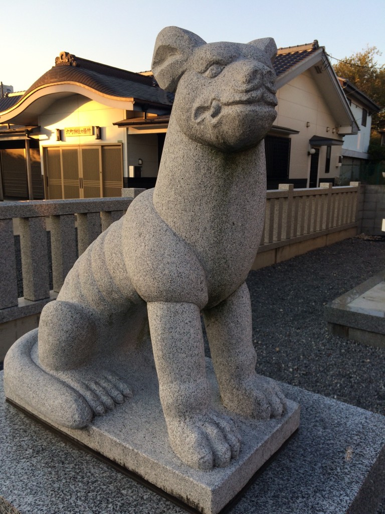 六町神社狐