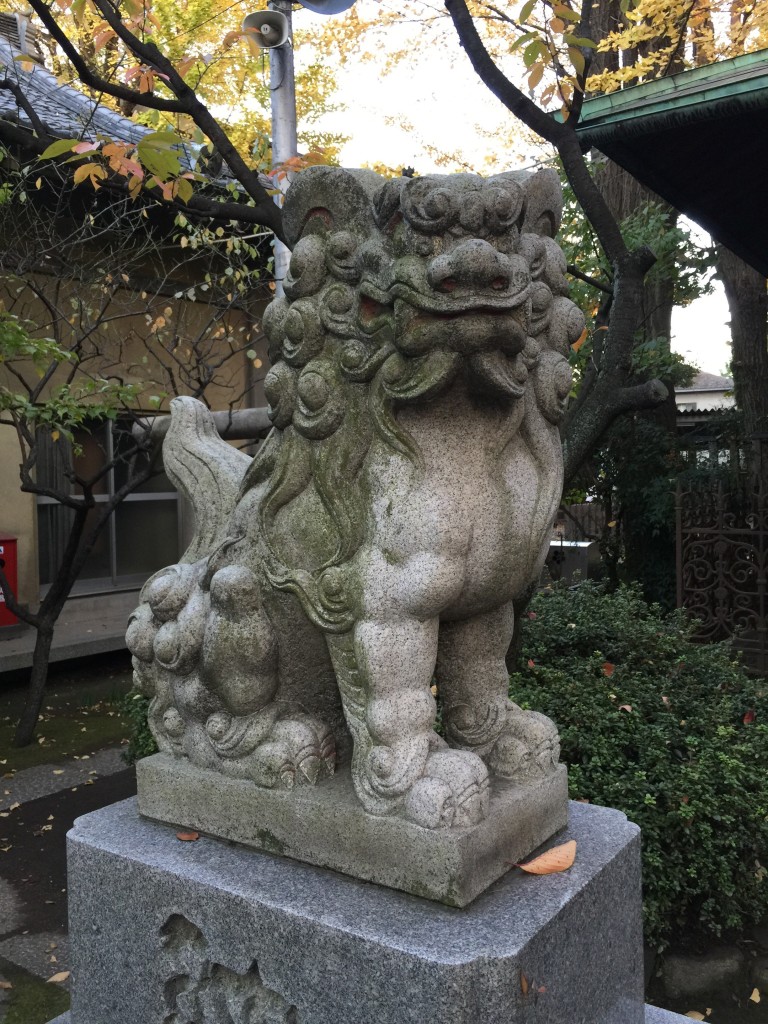 氷川神社狛犬