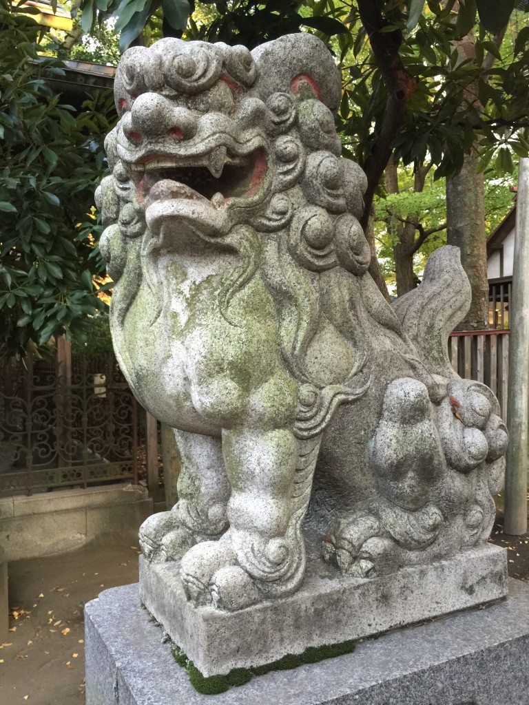 氷川神社狛犬
