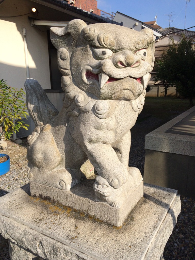 白髭神社 狛犬