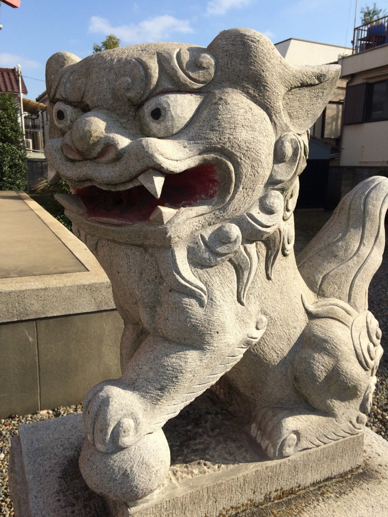 白髭神社 狛犬
