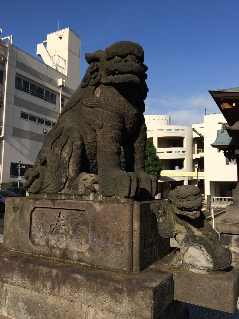 小松川神社 狛犬