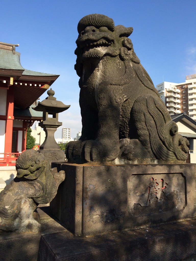 小松川神社 狛犬