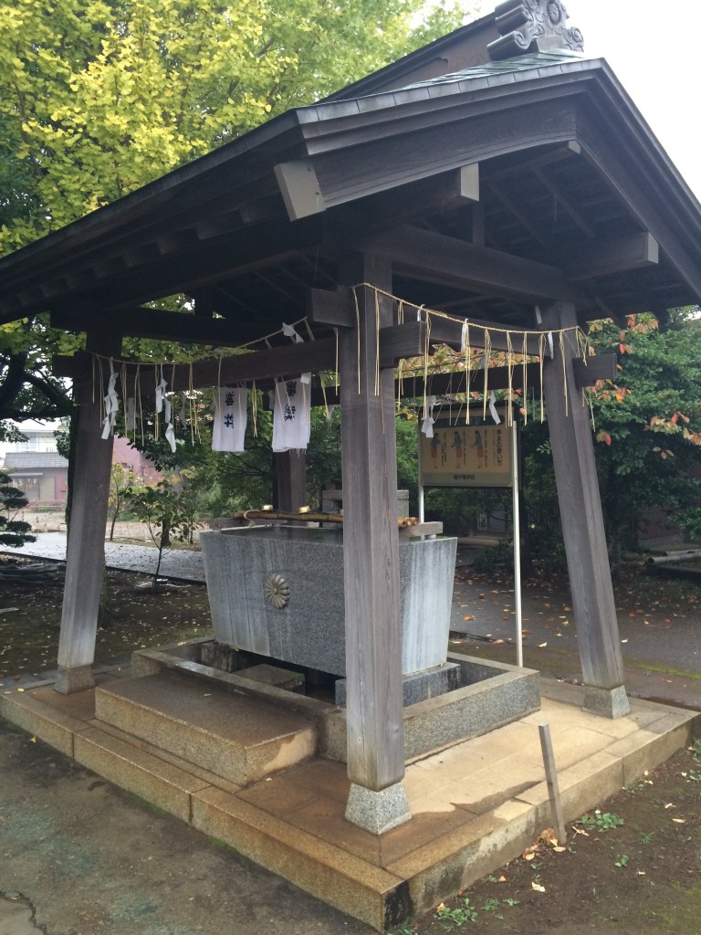 高千穂神社 手水舎