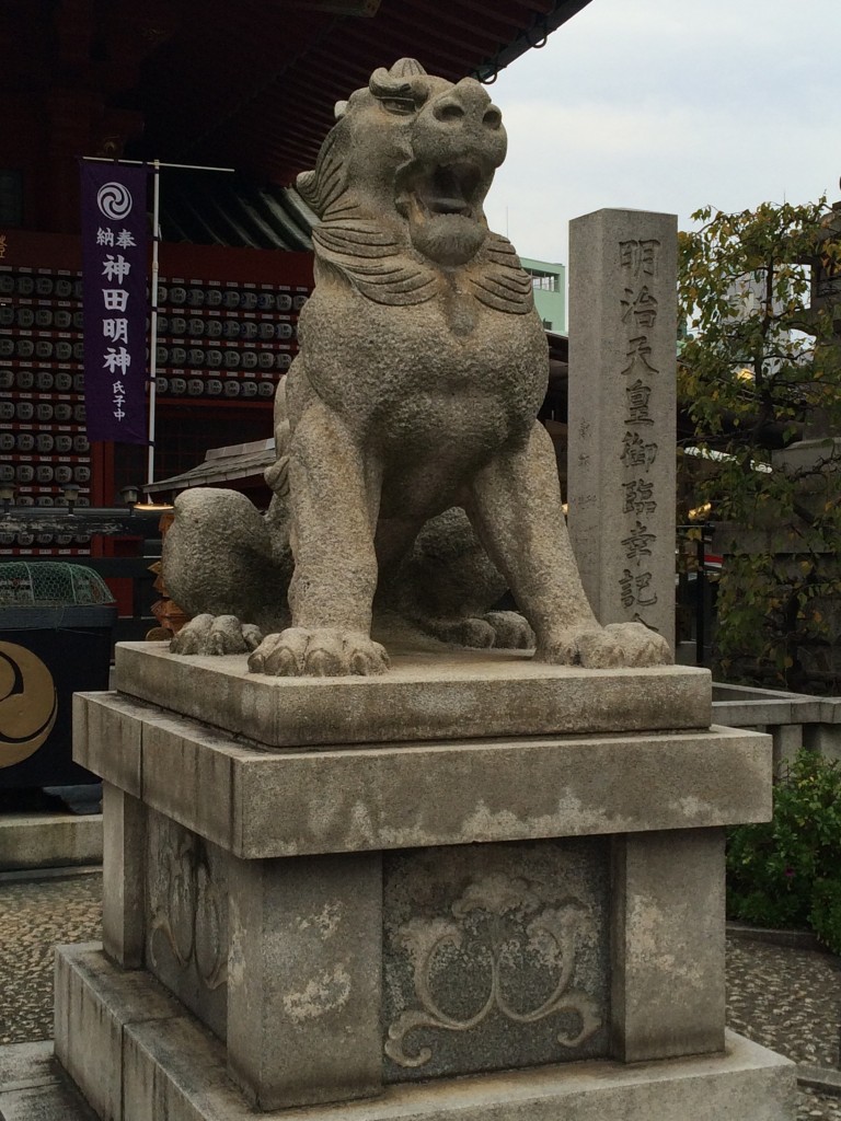 神田明神狛犬