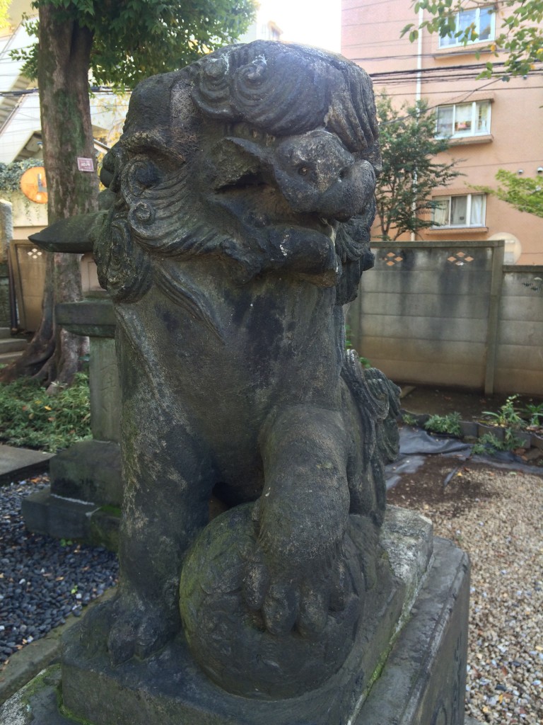 上田端八幡神社狛犬