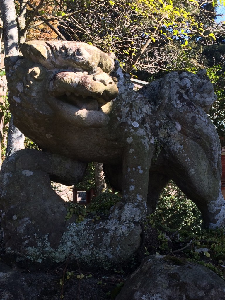筑波神社 狛犬