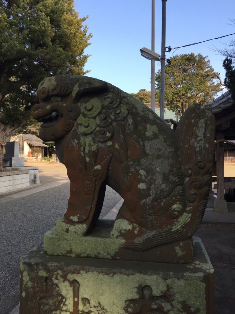 鶴谷八幡宮 狛犬４
