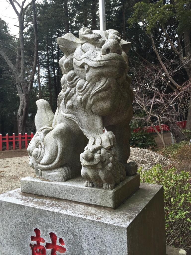 麻賀多神社（船形） 狛犬
